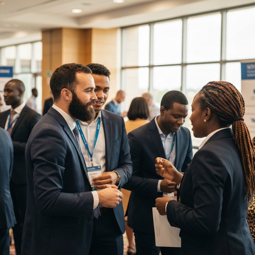 School leaders networking